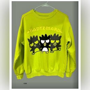 *new* Green Badtz-Maru Sweatshirt